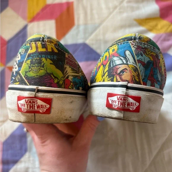 Marvel Comic Print Sneakers - Picture 5 of 5